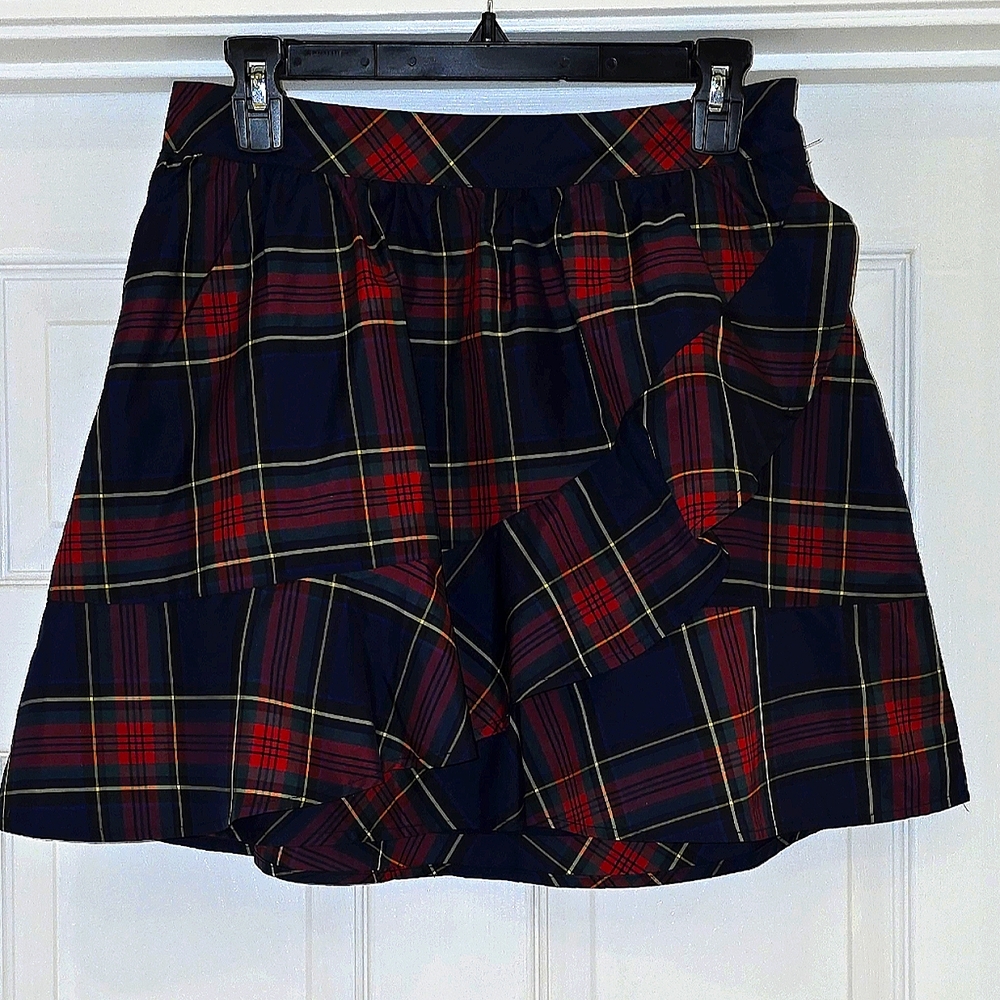 Vineyard Vines Multicolor Plaid Skirt